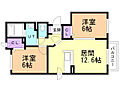 ソレイユ西町B2階7.9万円