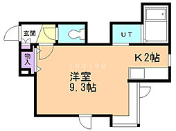 ESPOIR 1Kの間取図画像