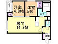 アルファ山の手南1階7.0万円