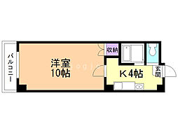 ベラクレエ手稲前田 1Kの間取図画像