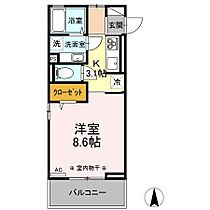 プレジール高田  ｜ 長野県長野市大字高田1361（賃貸アパート1K・1階・30.33㎡） その2