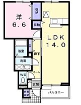 エストシャトーB  ｜ 長野県上伊那郡辰野町大字伊那富（賃貸アパート1LDK・1階・50.07㎡） その2