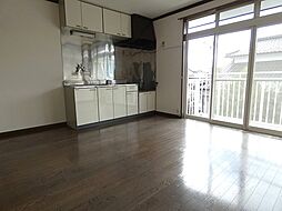 コーポ平岡A 2階2DKのリビング/ダイニング