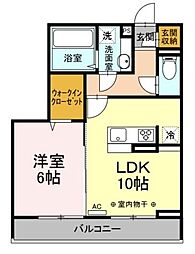ducco3 1LDKの間取図画像
