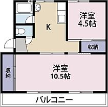 エクスト今泉 401 ｜ 静岡県富士市今泉５丁目（賃貸マンション2K・4階・42.22㎡） その2