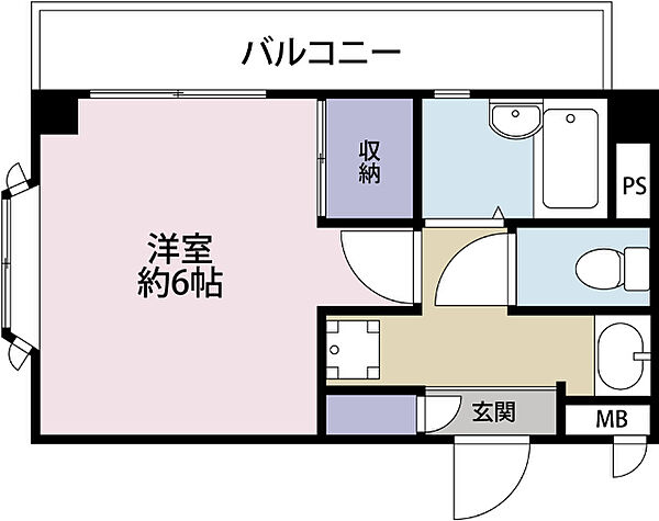 富士昭和ビルII 210｜静岡県富士市本市場(賃貸マンション1K・2階・19.25㎡)の写真 その2