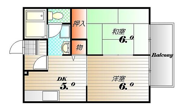 兵庫県神戸市西区水谷2丁目(賃貸アパート2DK・1階・40.92㎡)の写真 その2