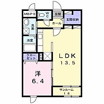 ブロッサムズ・スクエア 103 ｜ 兵庫県神戸市西区伊川谷町潤和1465番地の6（賃貸マンション1LDK・1階・50.49㎡） その2