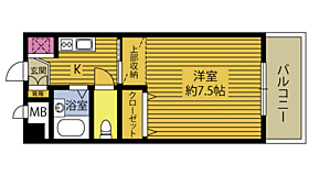 ＡＳ南鶴崎 402 ｜ 大分県大分市南鶴崎１丁目（賃貸マンション1K・4階・25.16㎡） その2