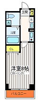 アンビックスつつじヶ丘Ａ  ｜ 東京都調布市若葉町3丁目（賃貸マンション1K・3階・26.52㎡） その2