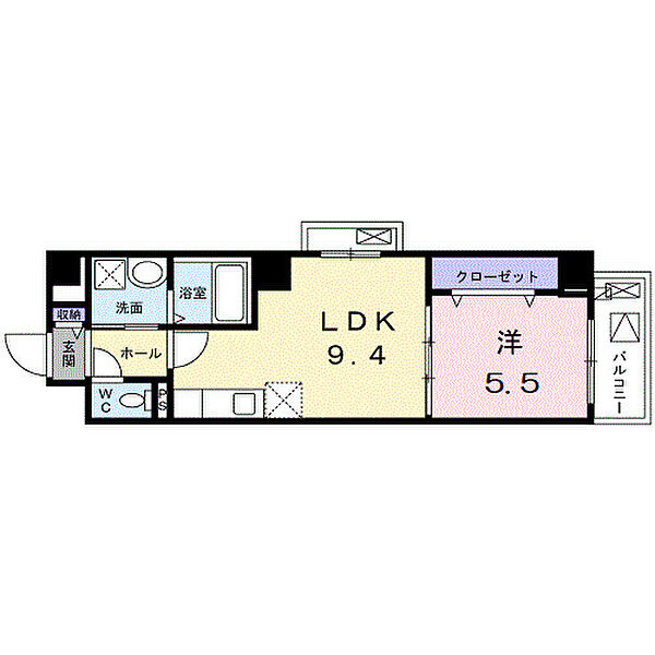 メゾン大淀 ｜大阪府大阪市北区長柄中3丁目(賃貸マンション1LDK・6階・38.17㎡)の写真 その2