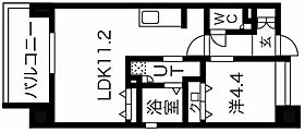 大阪府大阪市福島区海老江1丁目5-57（賃貸マンション1LDK・2階・38.24㎡） その2