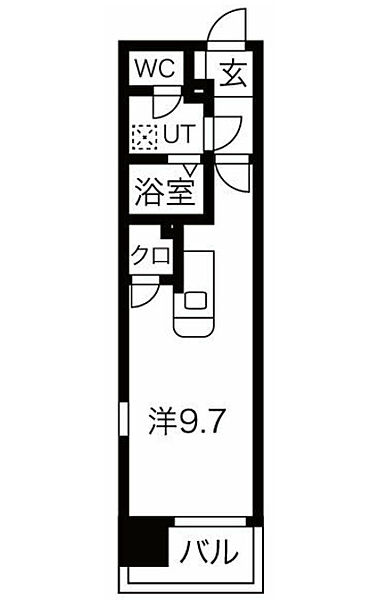 大阪府大阪市中央区南久宝寺町1丁目(賃貸マンション1R・4階・27.00㎡)の写真 その2