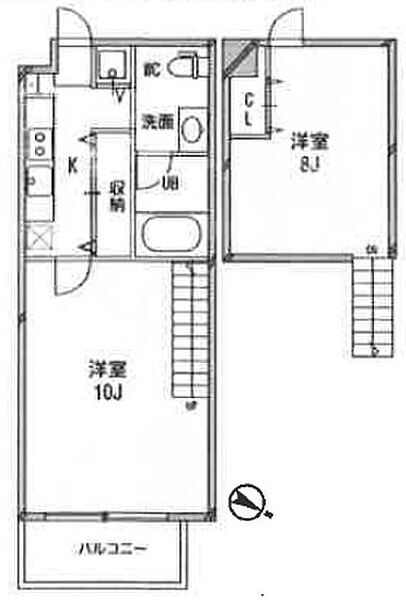 大阪府大阪市西区江戸堀1丁目(賃貸マンション2K・3階・50.71㎡)の写真 その2