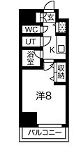 ONE ROOF FLAT TENJINBASHI  ｜ 大阪府大阪市北区本庄東3丁目4-2（賃貸マンション1K・8階・26.04㎡） その2