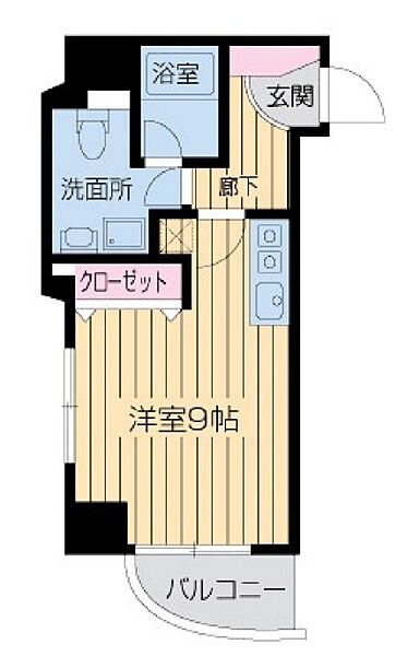 ライブコート北梅田 ｜大阪府大阪市北区豊崎5丁目(賃貸マンション1R・4階・26.62㎡)の写真 その2