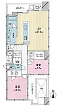 ウェリス・ジオ梅田レジデンス  ｜ 大阪府大阪市北区豊崎3丁目11-6（賃貸マンション2LDK・25階・86.53㎡） その2