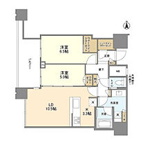 梅田ガーデンレジデンス  ｜ 大阪府大阪市北区曾根崎2丁目15-16（賃貸マンション2LDK・34階・62.11㎡） その2