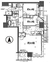 大阪府大阪市中央区北浜2丁目2-21（賃貸マンション2LDK・15階・55.06㎡） その2