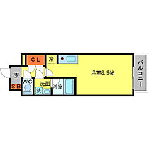 大阪府大阪市中央区島町2丁目2-8（賃貸マンション1R・12階・25.23㎡） その2