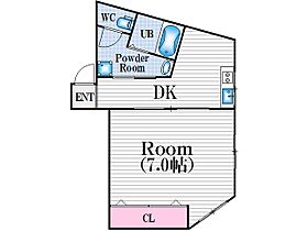 福島ビル  ｜ 大阪府大阪市福島区福島3丁目（賃貸マンション1DK・2階・37.23㎡） その2