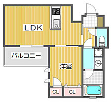 大阪府大阪市都島区内代町2丁目（賃貸アパート1LDK・3階・32.13㎡） その2