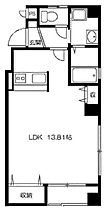 大阪府大阪市中央区南久宝寺町3丁目3-14（賃貸マンション1R・9階・33.72㎡） その2