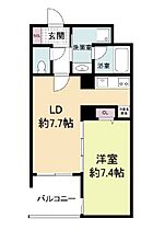 大阪府大阪市西区新町3丁目（賃貸マンション1LDK・7階・42.32㎡） その2