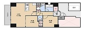 大阪府大阪市中央区南船場1丁目6-10（賃貸マンション2LDK・2階・62.59㎡） その2