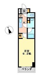 間取図画像 1K