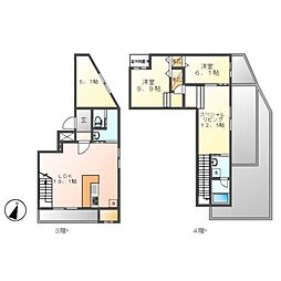 間取図画像 2SLDK