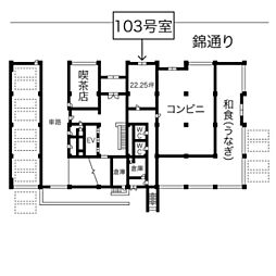 名興ビル(名興中駒ビル)の間取図画像