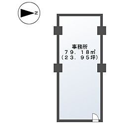 名興ビル(名興中駒ビル)の間取図画像
