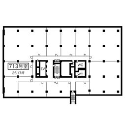 名興ビル(名興中駒ビル)の間取図画像