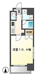 PlanBaim大須駅前 1Kの間取図画像