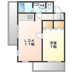 J-residenceSAKAE 1LDKの間取図画像