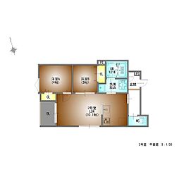 REGALEST PRIME 2LDKの間取図画像