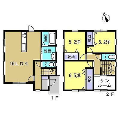 間取り 東区上温品4丁目