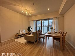 ルミナス舟入本町リバーフロント 3LDKのリビング/ダイニング