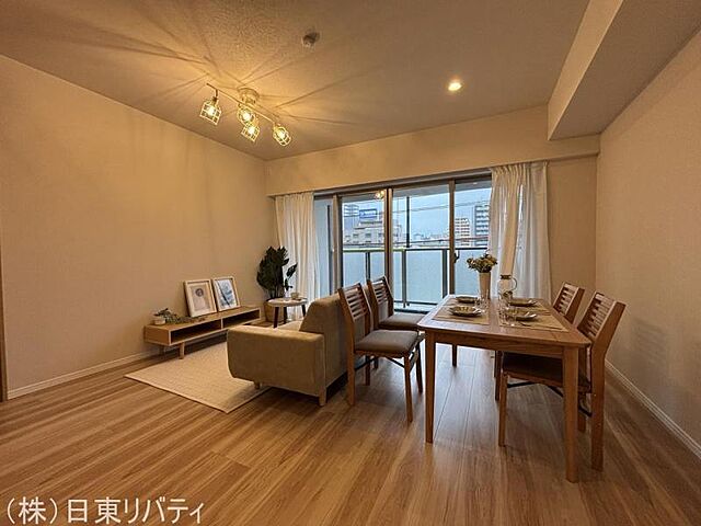 リビング/ダイニング ルミナス舟入本町リバーフロント 4階/-