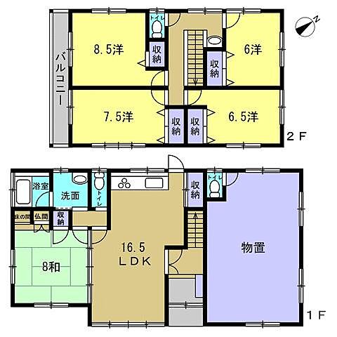 間取り 広島市安佐南区祇園1丁目