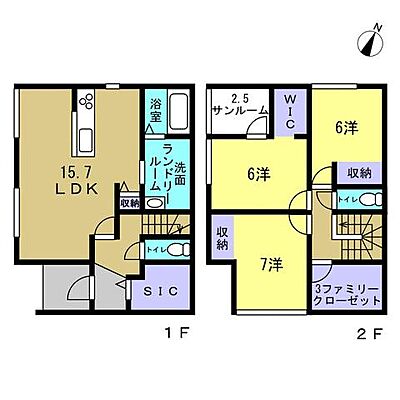 間取り 廿日市市大野下更地　1