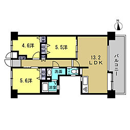 ライオンズマンション古江ガーデン 3LDKの間取図画像