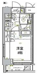 セジョリ方南町 1Kの間取図画像