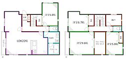 シャッツクヴェレ 4SLDKの間取図画像