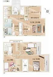 ふじみ野市元福岡2期 1号棟
