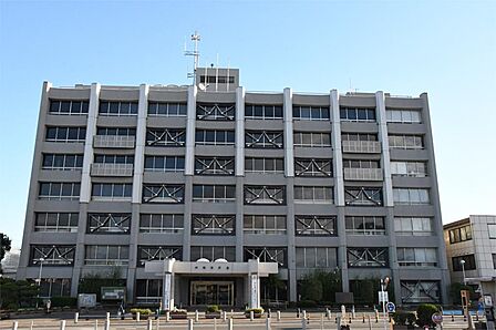 川越市役所(1042m)
