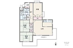 間取図画像 3LDK