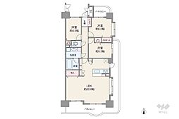 間取図画像 3LDK