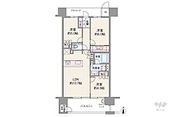 間取図画像 3LDK